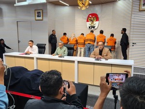 KPK Tetapkan 6 Tersangka Kasus OTT 9 Proyek di OKU