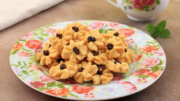 Kue Semprit Ilustrasi kue semprit
