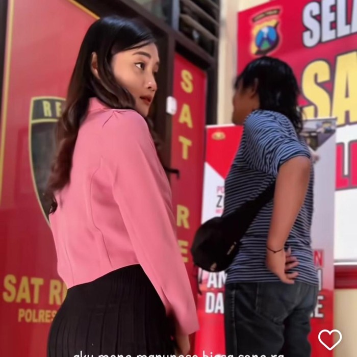 Mala Agatha penuhi panggilan Polres Blitar Kota