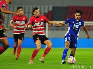 Hasil Liga 1: PSIS Semarang Kalah 1-2 dari Madura United