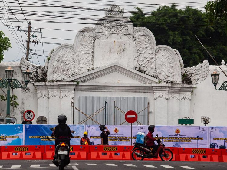 Plengkung Gading Yogyakarta Ditutup