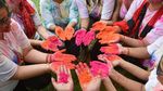 Potret Kemeriahan Festival Holi di Medan