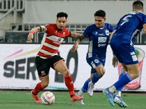 Hasil Liga 1: 10 Pemain Madura United Tumbangkan PSIS 1-2