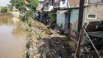 Puluhan Rumah Rusak Akibat Tanggul Sungai Cigede Jebol