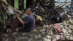 Puluhan Rumah Rusak Akibat Tanggul Sungai Cigede Jebol