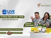 detikSore Live Shopping Bareng Sido Muncul Tebar THR-Logam Mulia