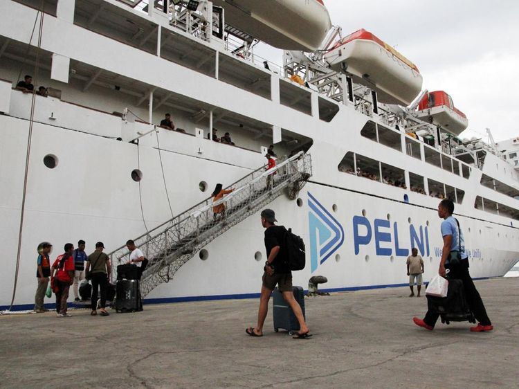 Suasana Mudik Mulai Terasa di Pelabuhan Bandar Deli Belawan Medan