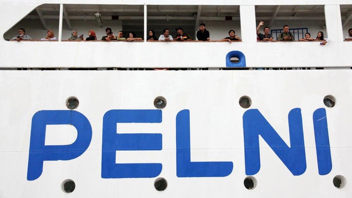 Suasana Mudik Mulai Terasa di Pelabuhan Bandar Deli Belawan Medan Lebaran masih dua pekan lagi. Namun suasana mudik Lebaran sudah terasa Pelabuhan Bandar Deli Belawan, Medan, Sumatera Utara, Minggu (16/3/2025).