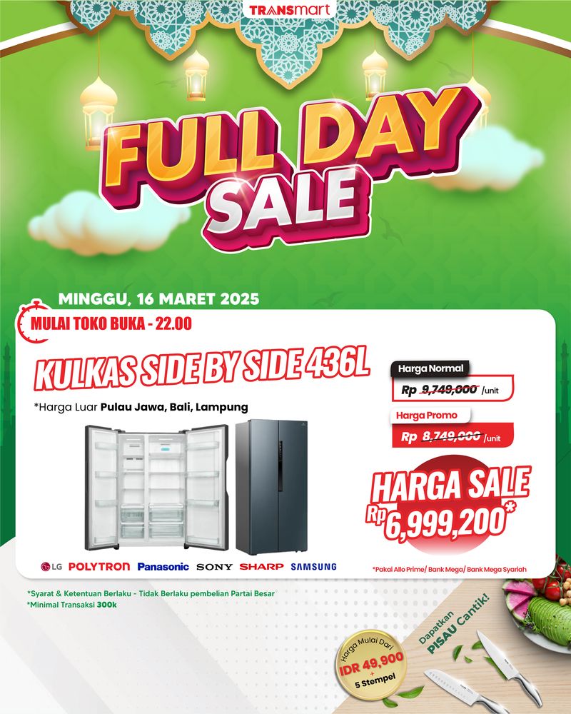 Transmart 16 Maret 2025