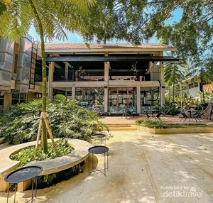 Jakarta Rasa Bali, Tempat Ngopi Asri, Bisa Olahraga