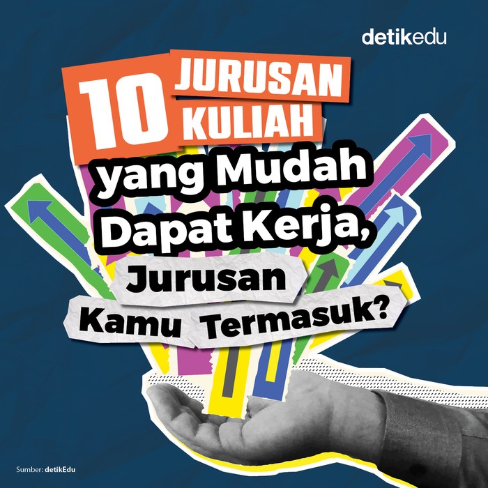 10 Jurusan kuliah yang mudah dapat kerja