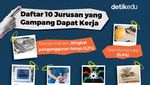 Infografis: 10 Jurusan Kuliah yang Mudah Dapat Kerja, Jurusan Kamu Termasuk?