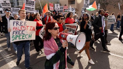 Aktivis Pro-Palestina Ditangkap, Demonstrasi Pecah di AS
