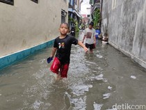 Banjir Meluas di 2 Kecamatan Sidoarjo, 13 Desa Terendam