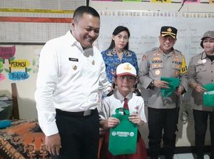 Tinjau MBG di Gianyar, Mahayastra Ingatkan Siswa Tak Mengantuk Seusai Makan