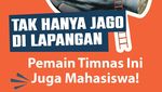 Infografis: Tak Hanya Jago di Lapangan, Pemain Timnas Ini Juga Mahasiswa!
