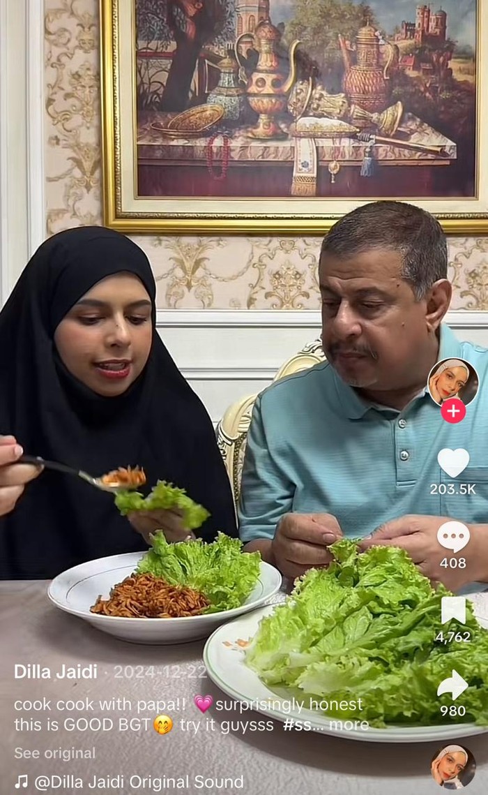 Dilla Jaidi Kompak Berburu Takjil dan Masak Bareng Pak Muh