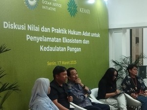 Kelompok Sipil Nilai Masyarakat Adat Berperan Jaga Ekosistem-Kedaulatan Pangan