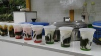 Cincau Parahyangan tawarkan racikan es cincau hijau dengan ragam sirup sebagai perisa. Per gelasnya dijual Rp 10.000an dan bisa diborong langsung di Ruko Palazzo, Jalan Mutiara Gading Timur, Bekasi. Foto: Google Review