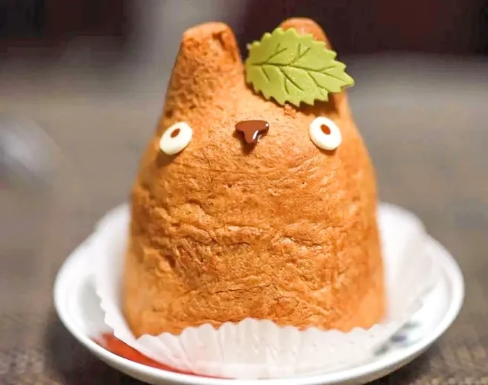 kue lucu berbentuk Totoro
