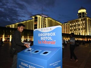 Le Minerale & BAZNAS Ajak Sedekah Botol untuk Palestina di Istiqlal