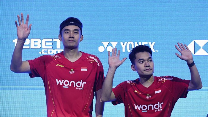 Ganda putra RI Leo Rolly Carnando/Bagas Maulana