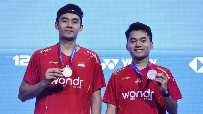Ganda putra RI Leo Rolly Carnando/Bagas Maulana