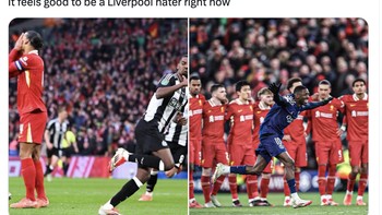 Para pembenci Liverpool tentu merasa senang. Foto: X.com