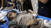 Seorang pejabat AS mengatakan kepada Reuters bahwa operasi tersebut mungkin akan terus berlanjut selama berminggu-minggu. (Al Masirah TV via AP)