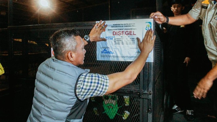 Pemkot Bogor segel kafe dan tempat hiburan jual miras saat Ramadan (dok. Istimewa)