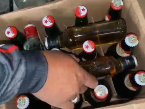 3 Penjual Miras Ilegal di Pasuruan Diamankan, Ratusan Botol Disita