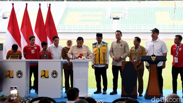 Presiden Prabowo Subianto Resmikan 17 Stadion Nasiol Serentak di Sidoarjo Presiden Prabowo Subianto Resmikan 17 Stadion Nasiol Serentak di Sidoarjo