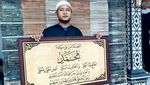 Raup Cuan dari Kaligrafi Lukis Bakar