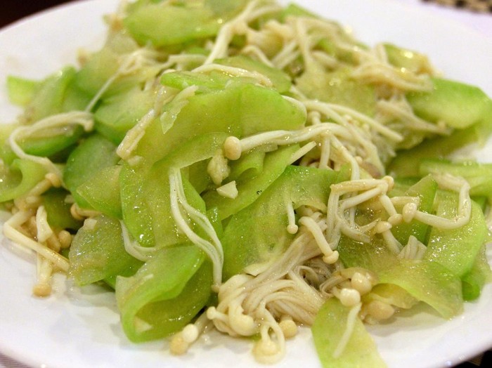 Resep Oseng Labu Siam Jamur Enoki