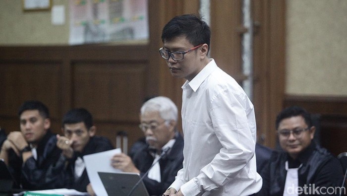 Ronald Tannur Bersaksi untuk Zarof Ricar dkk Terpidana kasus pembunuhan, Gregorius Ronald Tannur bersaksi di Pengadilan Tipikor, Jakarta, Senin (17/3/2025).