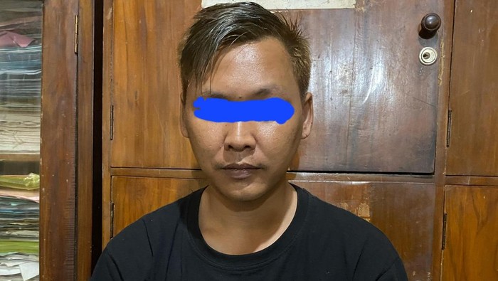 Satu dari dua pelaku pencurian dengan kekerasan terhadap pak ogah di ring road Gatak, Tamantirto, Kasihan, Bantul ditangkap polisi.