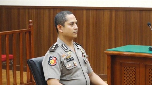Sidang kode etik eks Kapolres Ngada AKBP Fajar Widyadharma Lukman Sumaatmaja