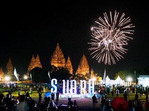 Swara Prambanan Suguhkan Festival Musik dengan Indahnya Senja