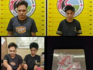 Dua Bandar Narkoba di OKU Ditangkap, 1 Pelaku Perempuan
