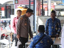 Polres Blitar Kota Ikut Awasi Kebutuhan Pangan Tercukupi saat Ramadan