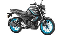 Selain itu, juga terdapat fitur Start Stop System (SSS) untuk meningkatkan efisiensi bahan bakar motor ini. Yamaha FZ-S Fi Hybrid 2025 tersedia dalam dua pilihan warna, Cyan Metallic Grey dan Racing Blue. Belum diketahui apakah motor ini juga akan dipasarkan di luar India atau tidak. Foto: Dok. Yamaha