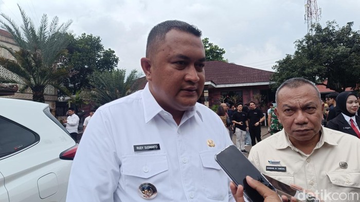 Bupati Bogor Rudy Susmanto. (Rizky/detikcom)