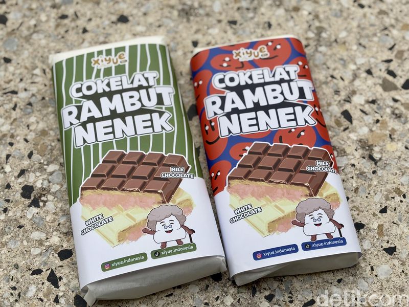 Cokelat rambut nenek