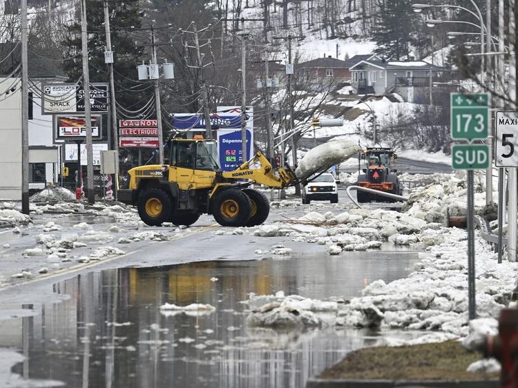Kanada Terendam Banjir Gegara Salju Mencair Lebih Cepat