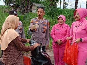 Kapolsek Negara Batin Sempat Bagikan Takjil Sebelum Insiden Penembakan