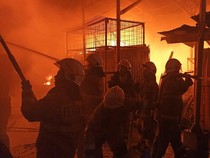 Video: Pasar Poncol Jakpus Terbakar, 21 Unit Damkar Dikerahkan