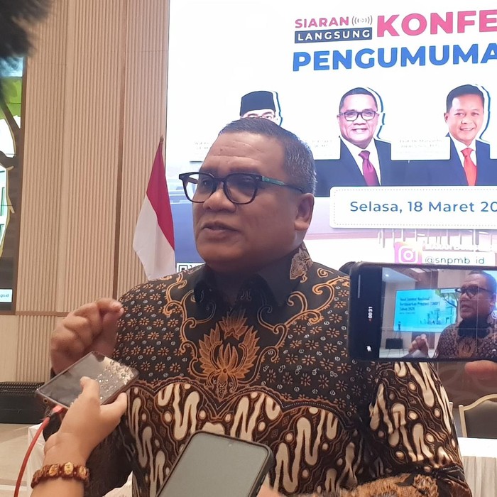 Ketua Umum Tim Penanggung Jawab Seleksi Nasional Penerimaan Mahasiswa Baru (SNPMB), Prof Eduart Wolok jelaskan peran TKA di SNBP 2025.