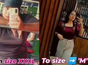 Wanita Ini Sukses Turun BB 50 Kg Setahun dengan Diet Defisit Kalori