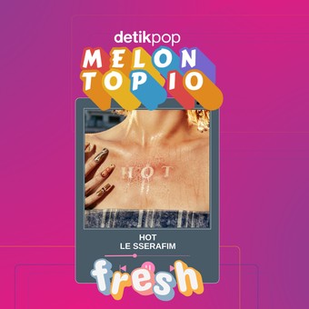 LE SSERAFIM Nangkring Lagi di Chart Melon LE SSERAFIM Nangkring Lagi di Chart Melon