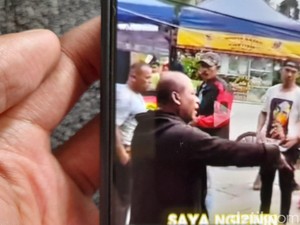 Polisi Amankan Pria yang Intimidasi Pedagang di Alun-alun Cimahi